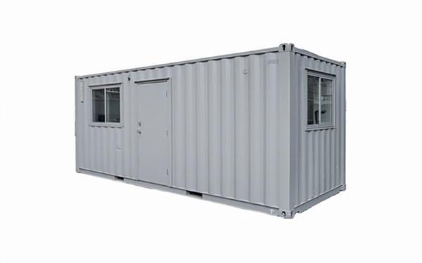 shipping container offices are eco-friendly as they repurpose used containers and reduce the need for traditional construction materials